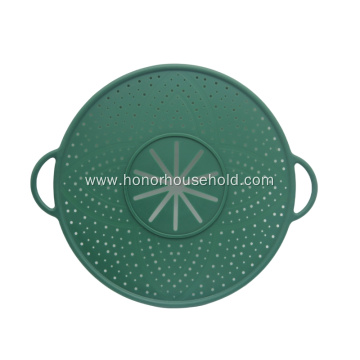 Silicone cover lid splatter guards